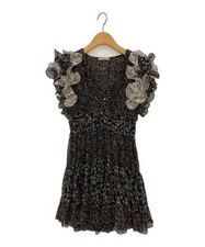 ULLA JOHNSON                    Designer dress / V-neck dress / Floral print dre