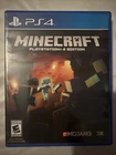 Minecraft PlayStation 4 Edition | Only Used A Couple Of Times | Great Condition