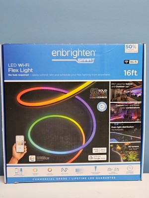Enbrighten Smart LED Wi-Fi Flex Light - Lifetime LED Guarantee - New Sealed