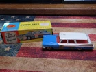 Vintage Corgi Toys 434 Plymouth Sports Suburban Mail Truck in Box Great Britain