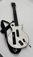 Nintendo Wii Guitar Hero Gibson Les Paul Wireless Red Octane 95125.805 Tested