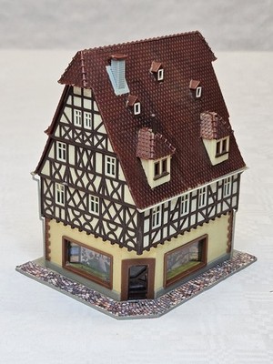 FALLER B-938 H0 FACHWERKHAUS MILTENBERG fertig gebaut VINTAGE SAMMLE MODELLBAHN 
