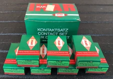 IKAR Ignition Point Set (7)- 1700V / 12-11-1-267-393 -For Alfa Romeo, BMW & More