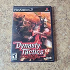 Dynasty Tactics (Sony PlayStation 2, 2002) PS2 Complete w/ Reg Card + Manual