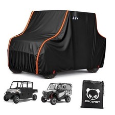 UTV Cover 4 Seater for Polaris Ranger Crew 1000 XP 900 4-6 157" 65" 77" Black