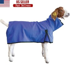 Goat Blanket Waterproof Durable Rip Resistant Adjustable Small Breed Protector