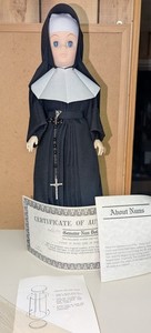 Vintage 1985 Genuine Nun Doll Inc. Congregation De Notre Dame Sister Doll