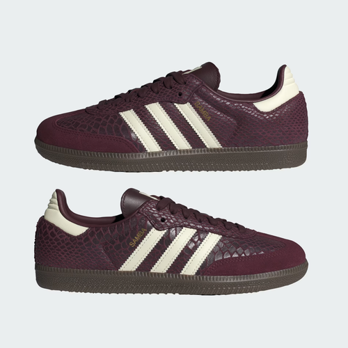 Adidas Samba OG Maroon Snakeskin IH3979 Echtleder Sneaker NEU - Bild 7 von 9