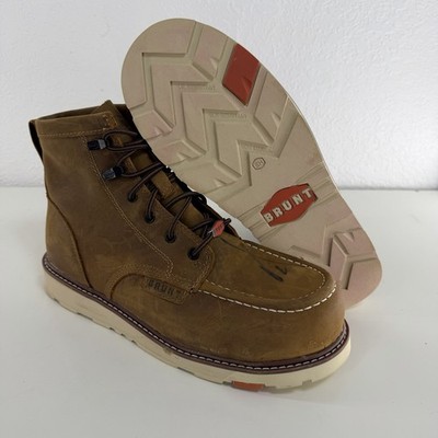 Brunt Marin 6” Comp Toe Unlined Mens Sz 9 Work Boot Oil Slip 