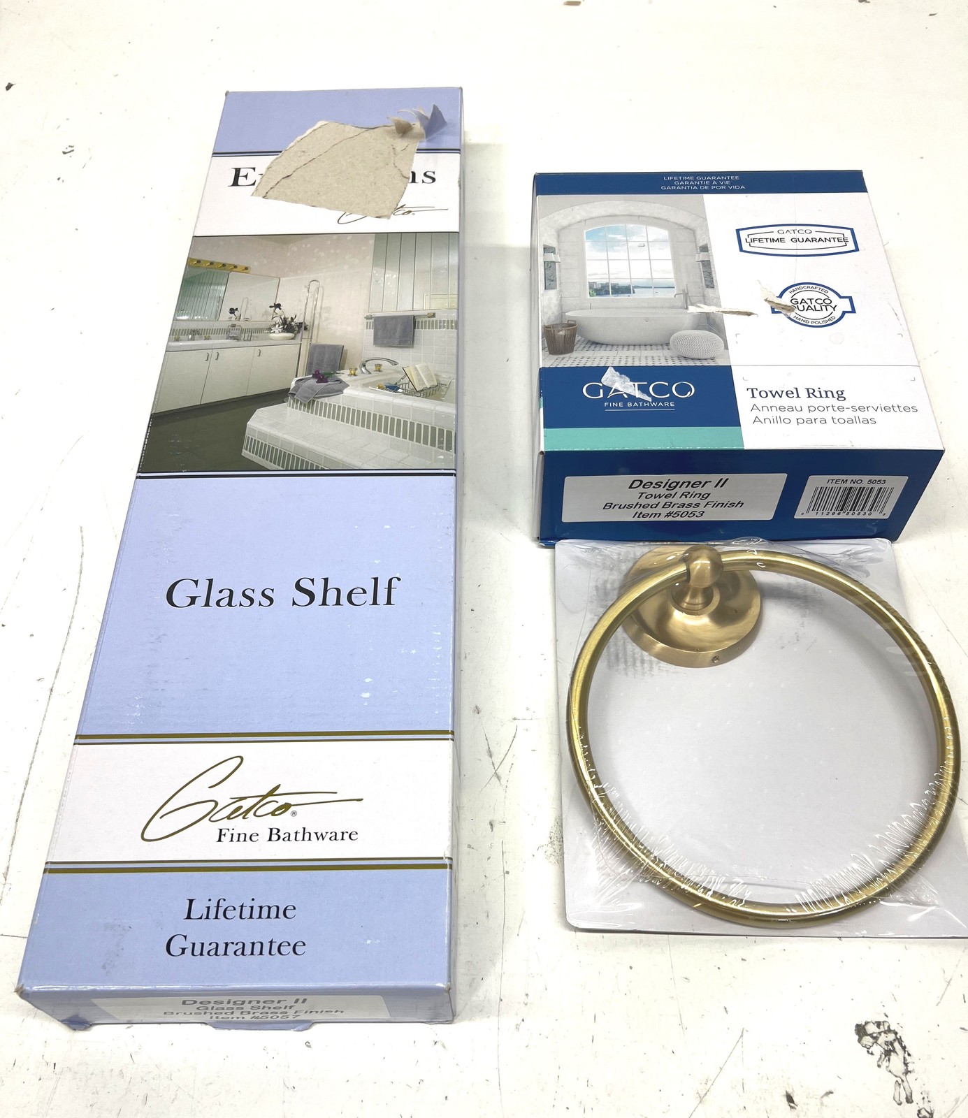 Ring Brushed Brass