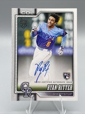 RYAN RITTER 2026 Topps Series 1 Real One Rookie RC Autograph Auto #18