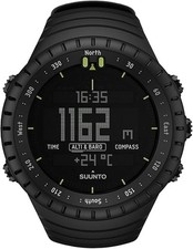 Suunto Core All Black Outdoor Watch with Altimeter Barometer Compass SS014279010