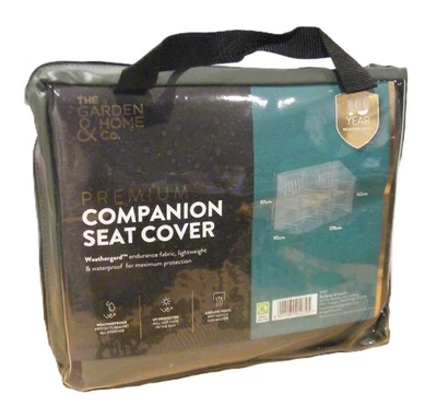 THE GARDEN AND HOME CO. Premium Companion Garden Seat Cover Green Weathergard 97cmx95cmx170cmx62cm