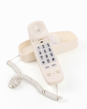 Corded Wall Phone, Landline Phones for Seniors with Large Buttons, Office Des...