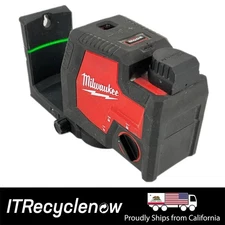 Milwaukee 3522-20 USB Rechargeable Green Cross Line Laser Level Tool Only