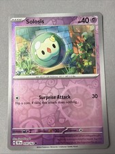 Pokemon TCG * SV Temporal Force * 70/162 Solosis REVERSE HOLO Common * FRESH PK