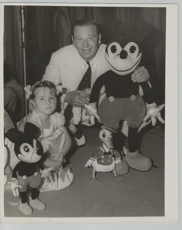MICKEY MOUSE & Donald Duck Walt Disney TOYS 1936 Original 8x10 WALLACE BERRY