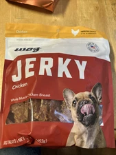 Amazon Brand – Chewy Whole Muscle American Jerky Made in USA Dog Treats – Chi...