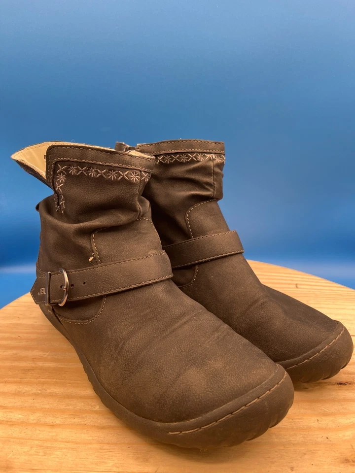 JBU By Jambu Dottie Ankle Bootie Women's Sz 8W Gray Water Resistant Outdoor - Image 3 of 4