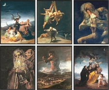 Francisco Goya Paintings - Francisco Goya Prints, Saturn Devouring His Son Post