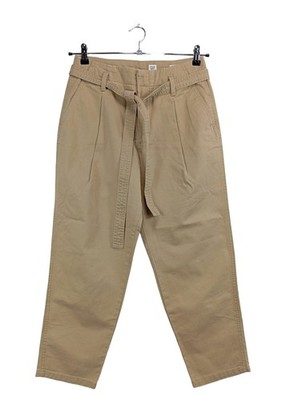 GAP High-Waist Hose Damen Hose Gr. DE 36 sandbraun Casual-Look