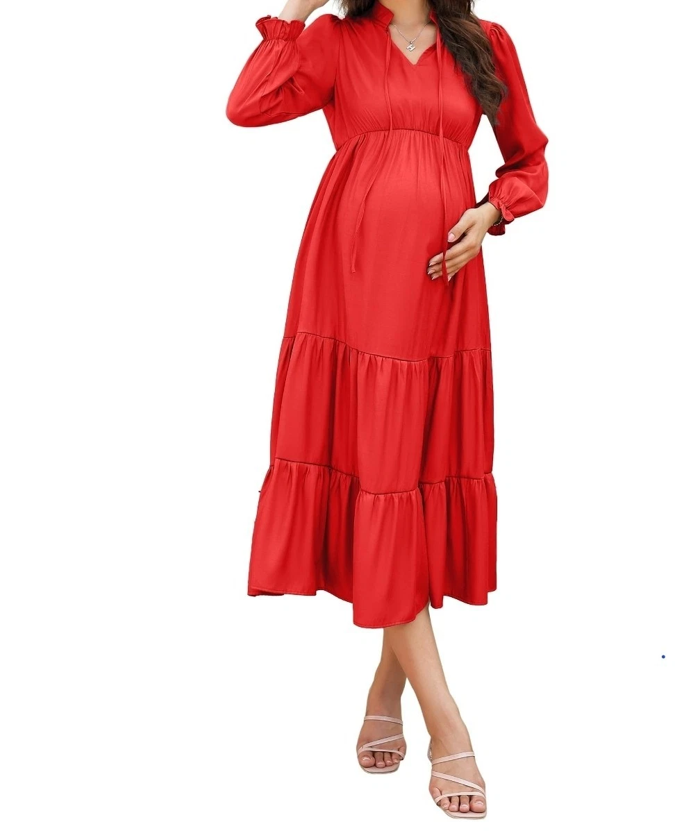 Red Maternity Dresses for sale | eBay