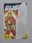 Vintage G.I. Joe 1983 Blowtorch Flamethrower Full File Cardback Uncut