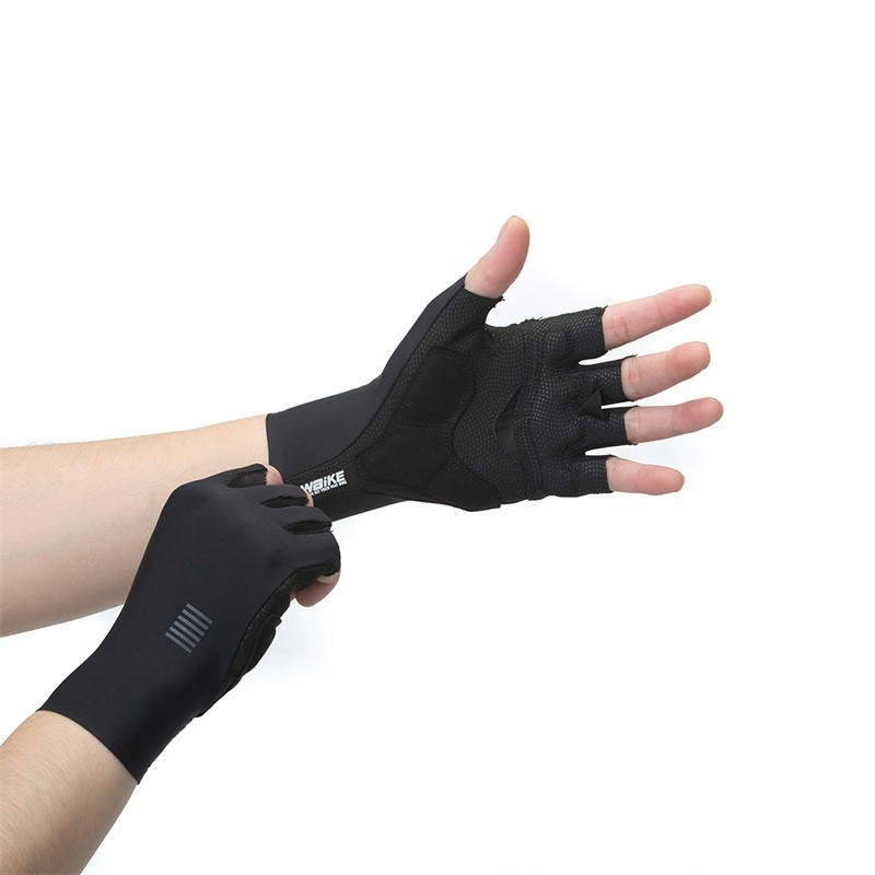 YKYWBIKE Cycling Gloves Non-slip Half Finger Sports Bike Summer Shockproof Glove