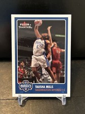 2001 Fleer Tradition WNBA Tausha Mills Washington Mills #8