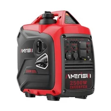 2500W Inverter Generator - Long Runtime, Fuel Efficient, and CO Sensor for Ca...