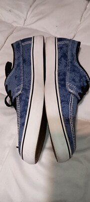 Vintage Converse Cons Sea Star LS OX Blue Mens 8.5 Sneakers  display picture 1
