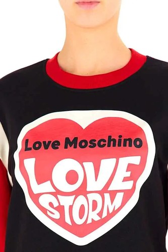 felpa donna Love Moschino W649101M4055 tg. 38 NUOVA - Foto 3 di 13