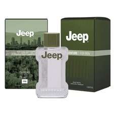 JEEP ADVENTURE FOR MEN edt eau de toil. profumo uomo spray vapo 100ml NUOVO