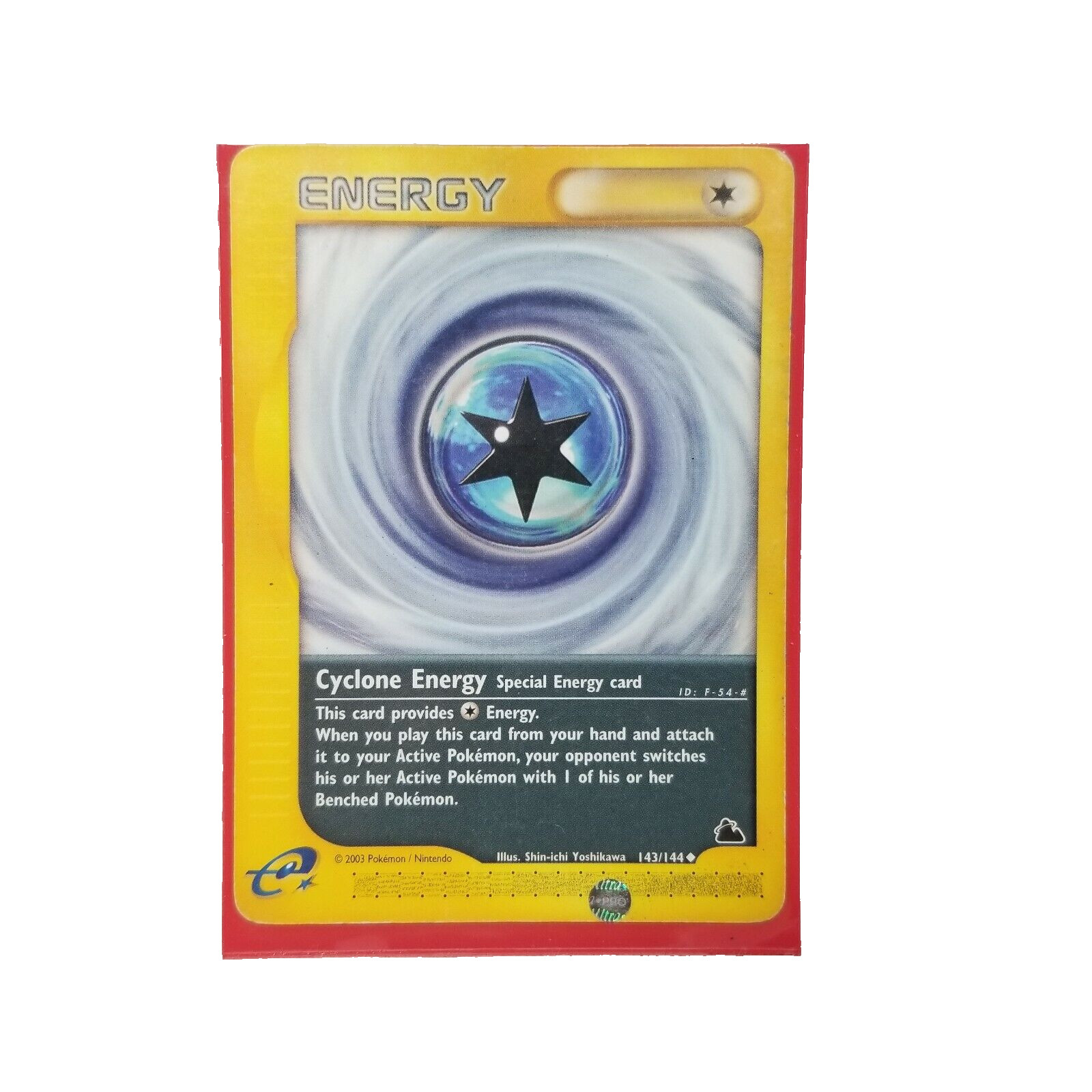 Pokemon Skyridge Energy Cyclone Energy 143/144 Non-Holo Pack