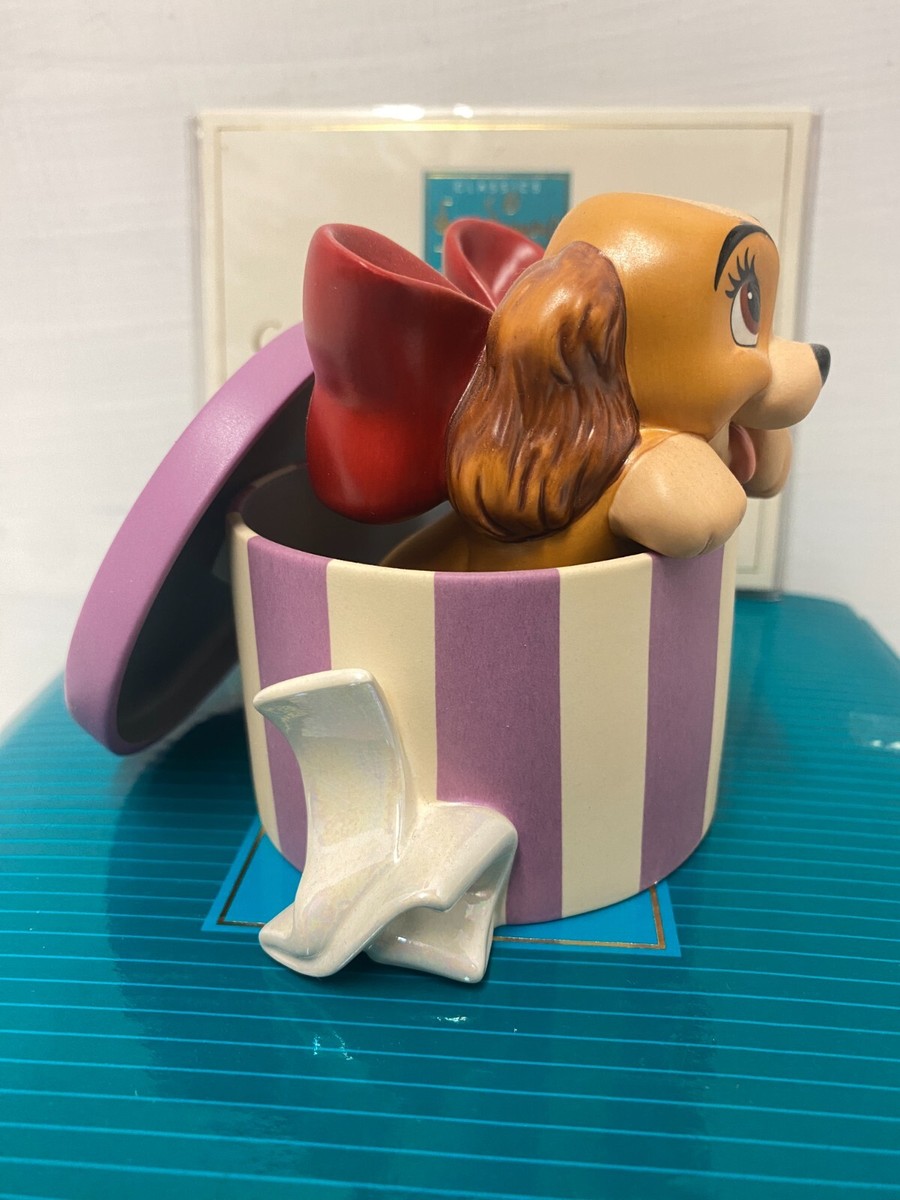 WDCC Disney Classics LADY & THE TRAMP w/ Box “A Perfectly