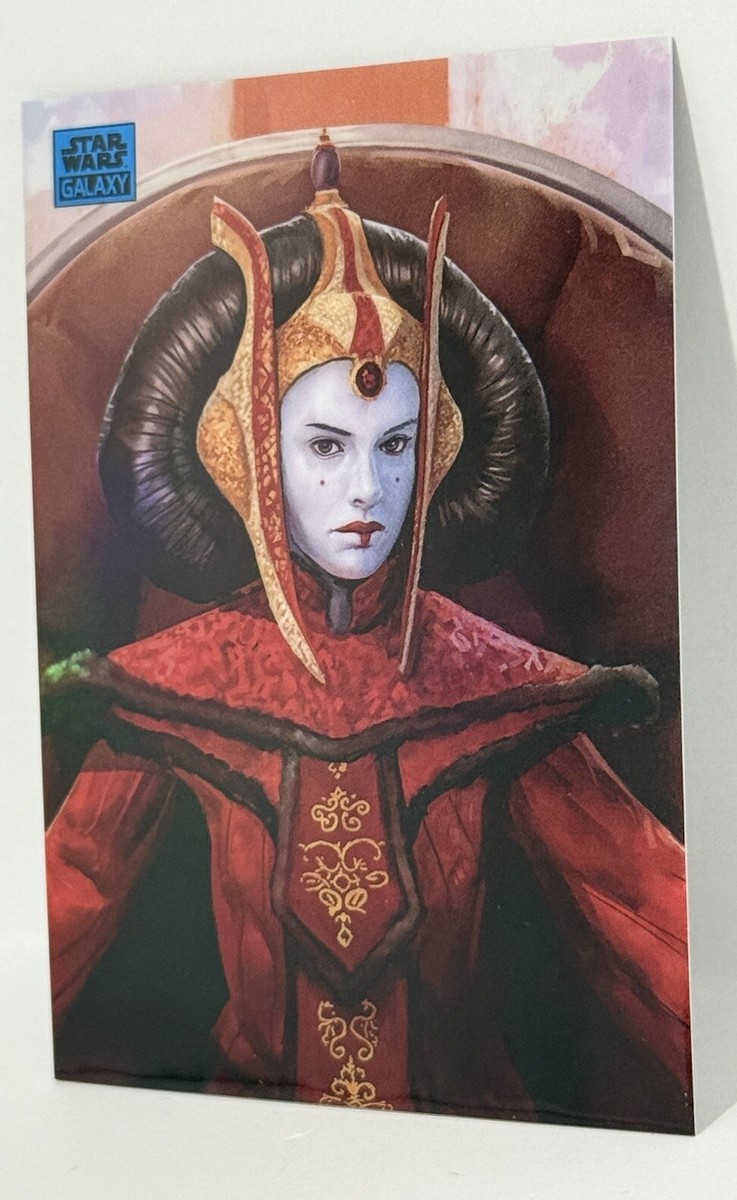 その他 Star Wars Chrome Galaxy Queen of Naboo 2024 Topps Chrome Galaxy Star Wars #AN-9 Queen Amidala Art Of