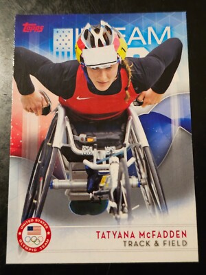 TATYANA McFADDEN 2016 Topps US Olympic Base #70 Track & Field