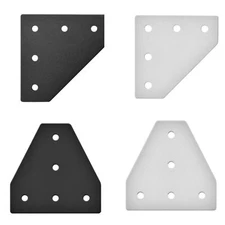 5 Hole L / T Shape Joining Plate Bracket for 2020 3030 4040 Aluminum Extrusion