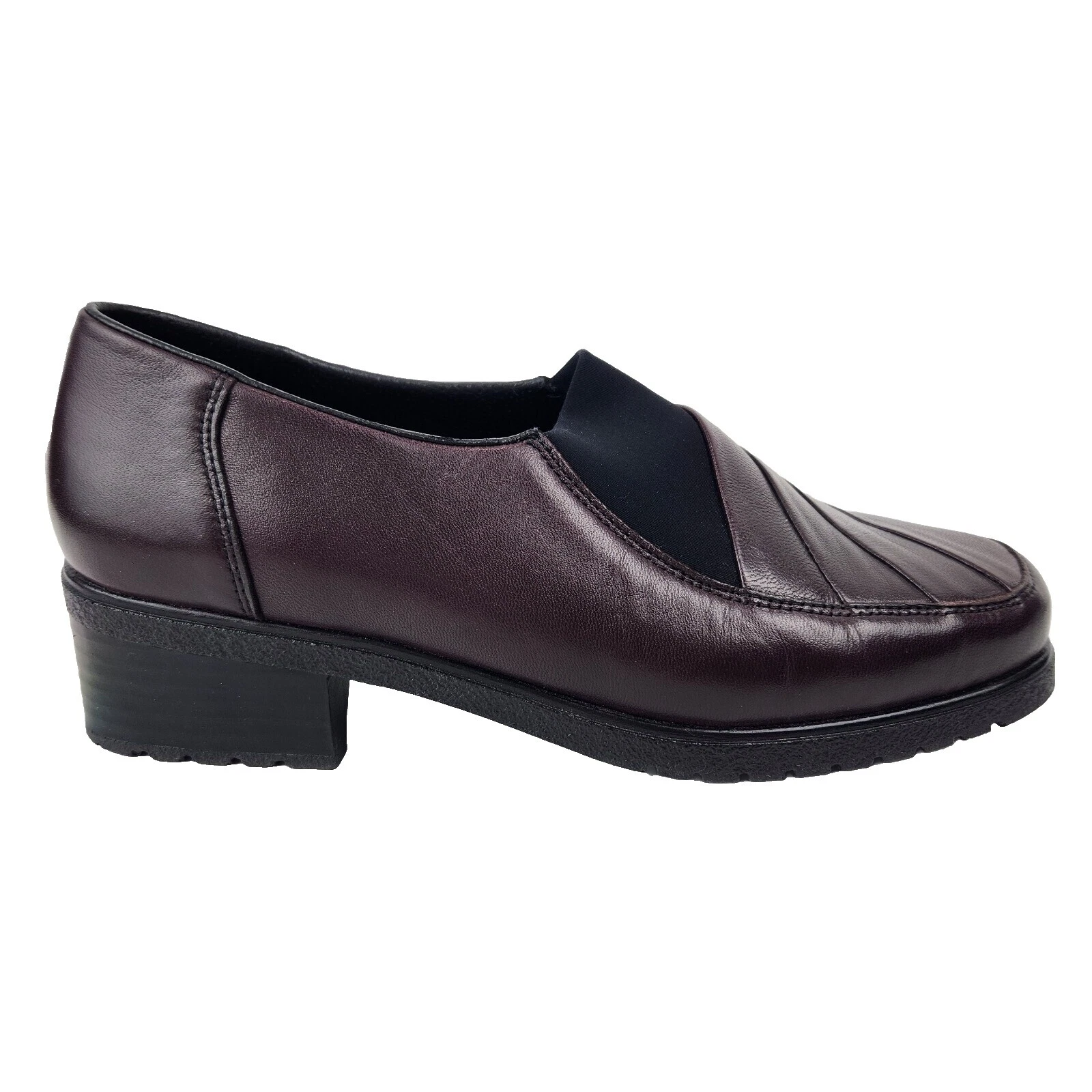 Rieker Leather Upper Solid Comfort Shoes for Women