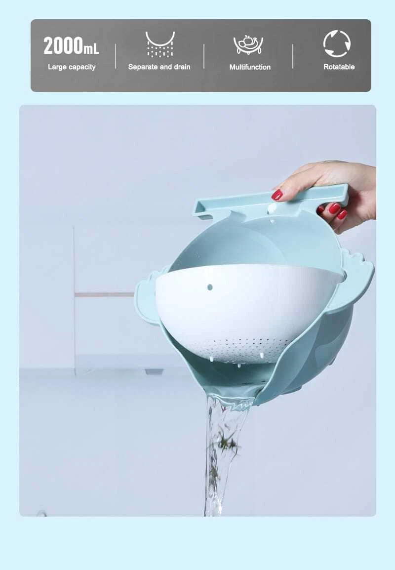 Multifunctional Chopper & 9 in 1 Slicer Vegetable Slicer Drain basket Vegetable