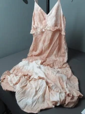 NWT Grade & Gather Spaghetti Strap Dress - Blush - Size S - 150 d4 ck