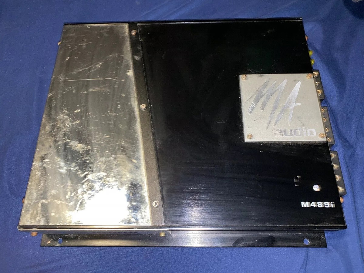 MA Audio M489i 800 Watt 4 Channel Amplifier With test video | eBay