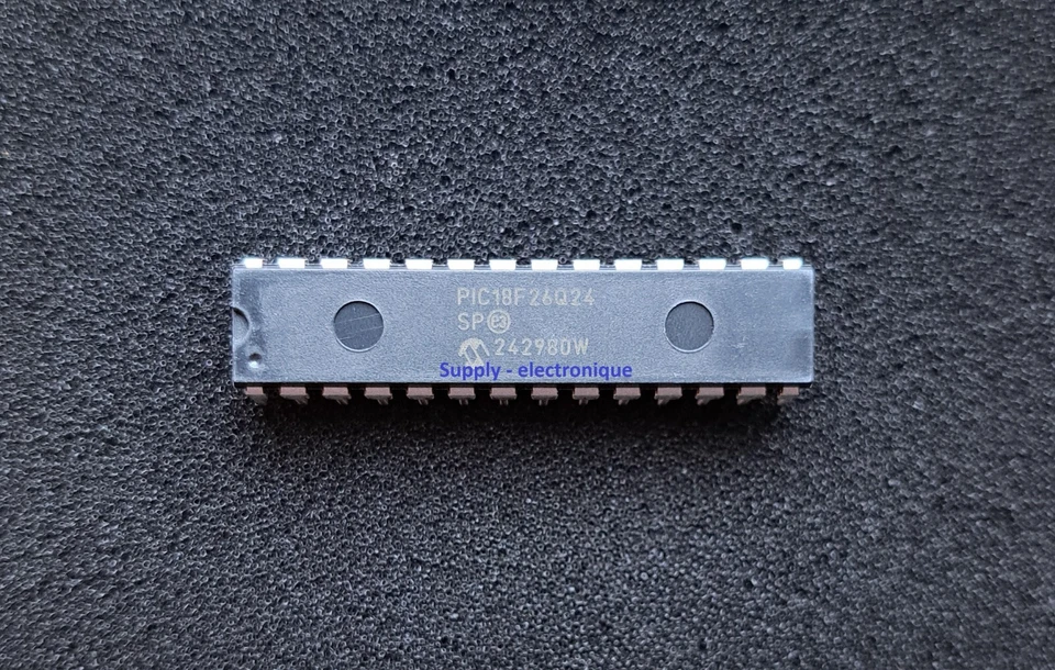 ⚡ 3x Microcontrôleurs Microchip : PIC 18F - SPDIP-28 / PDIP-40 : NEUF ⚡ - Photo 3/4