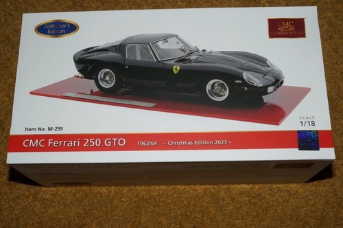1/18 CMC Ferrari 1962 Ferrari 250 GTO Black Christmas Edition L/E 600 M-259 BNIB - Picture 20 of 20