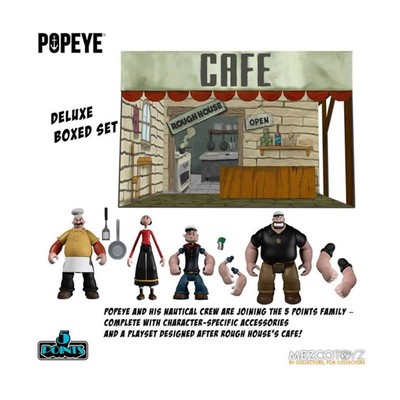 Figurine Popeye - Set 4 Figurines 10cm