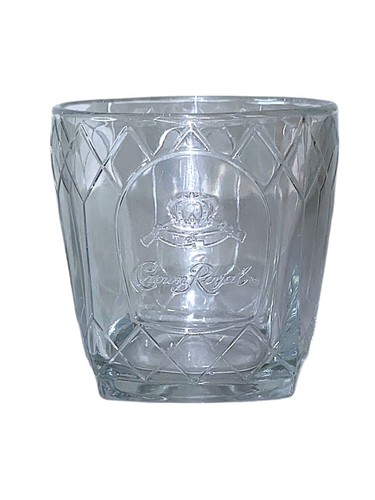 Crown Royal Vintage Whiskey Glass W/Logo 8 Oz Wide Mouth Perfect Bourbon Sipper - Picture 11 of 11