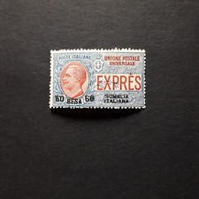 COLONIE ITALIANE SOMALIA 1923/ ESPRESSO - 60 B. SU 1,20 LIRE, LINGUELLATO MH*