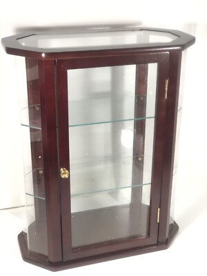ヴィンテージ glass shelf Waddell Extra Half Shelf with Brackets for 891 Series Displays