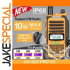 JakeSpecial – 2025 Baofeng UV S22 PRO V2 IP68 Walkie Talkie