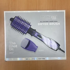 INFINITI PRO The Knot Dr. All-in-One Dryer Brush Wet/Dry Styler Black/Purple